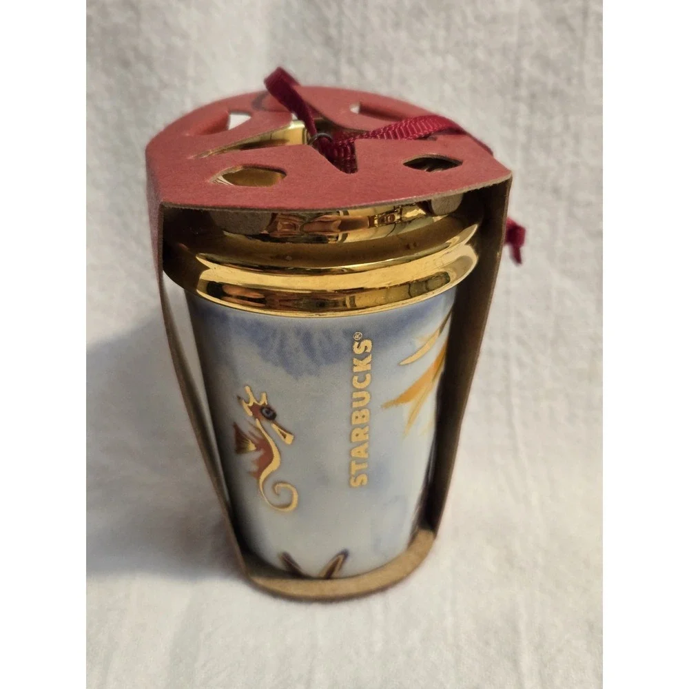 Starbucks gold mermaid new